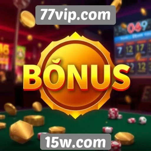 Como funciona o sistema de bônus do 77vip.com